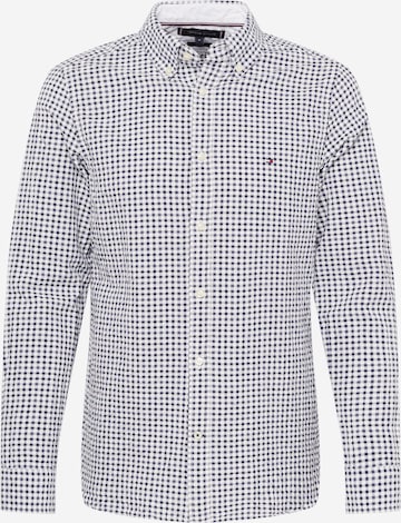 Chemise TOMMY HILFIGER en bleu : devant