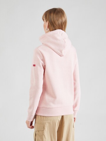rožinė Superdry Megztinis be užsegimo