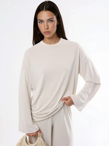 Busem Blouse in Beige: voorkant