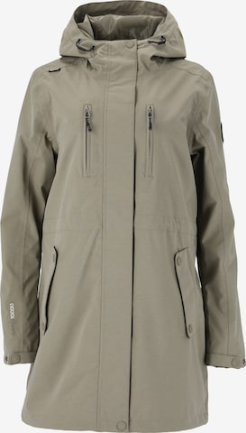 Whistler Regenjacke 'Leia V2' in Grau: predná strana