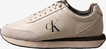 Calvin Klein Regular Sneaker in Beige: Vorderseite