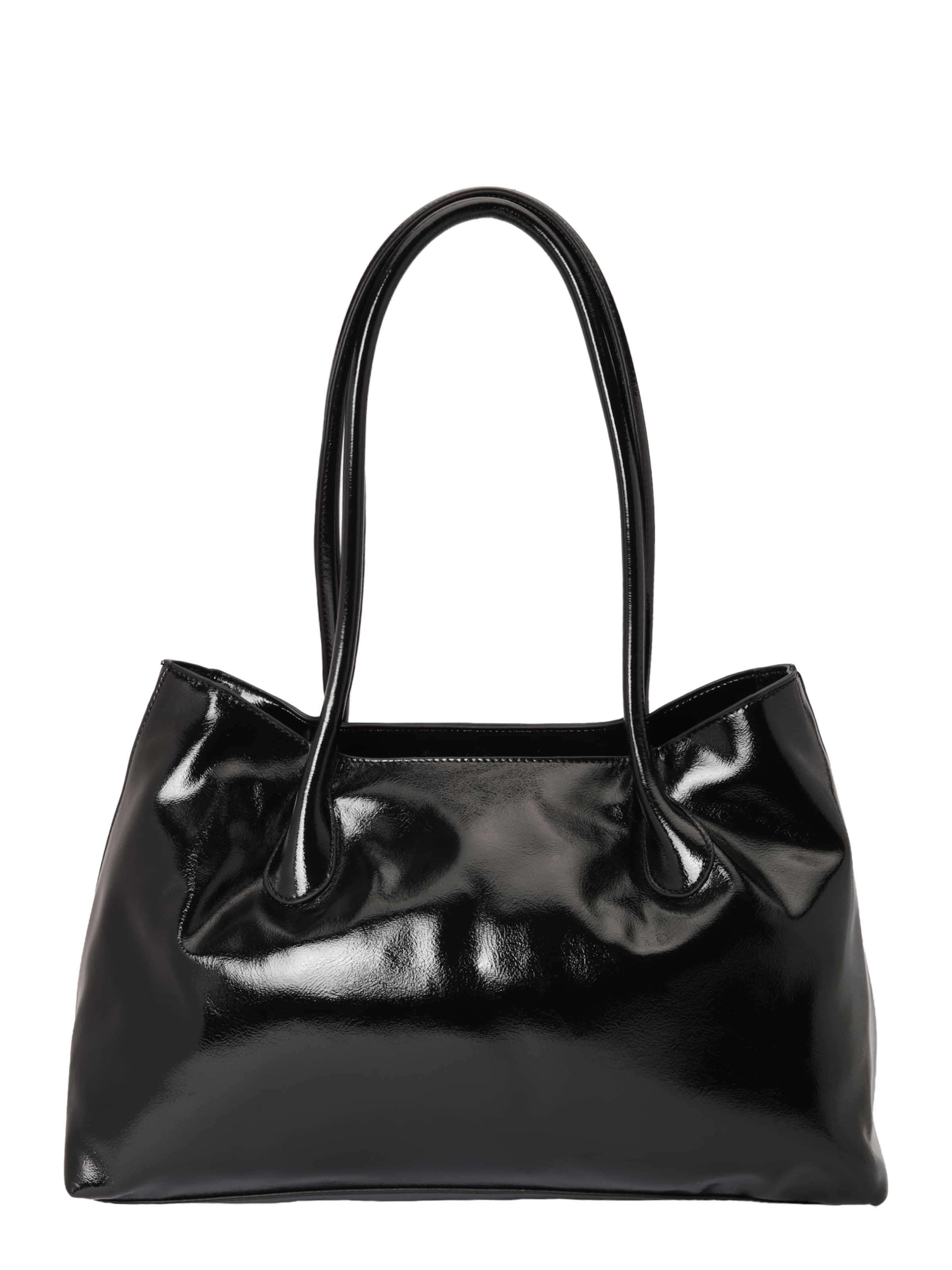 TOPSHOP Τσάντα ώμου 'TOBY' σε μαύρο: μπροστά