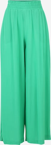 Vero Moda Petite Wide leg Pants 'MENNY' in Green: front