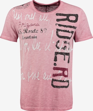 Key Largo Bluser & t-shirts 'Ridge' i pink: forside