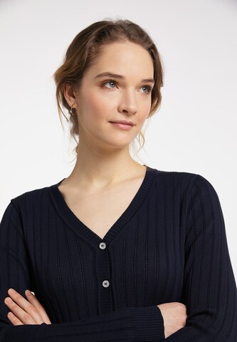 Cardigan DreiMaster Maritim en bleu