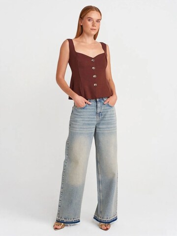 Dilvin Blouse in Brown