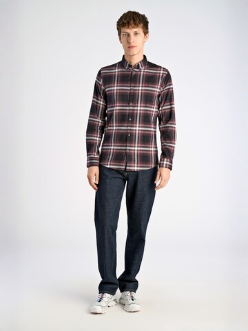 Lindbergh - Ajuste regular Camisa en rojo