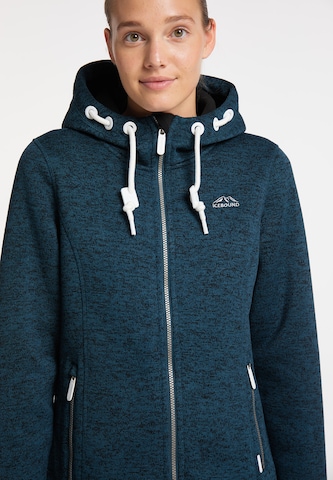 ICEBOUND Fleece jas in Blauw