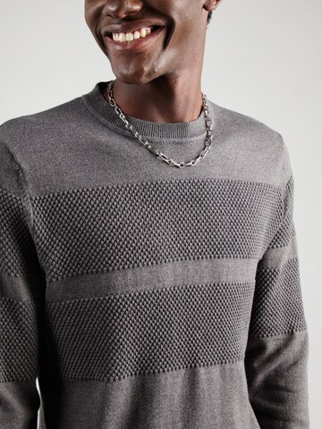 Jack & Jones Premium - Pullover 'JPRBLUNOAH' em cinzento