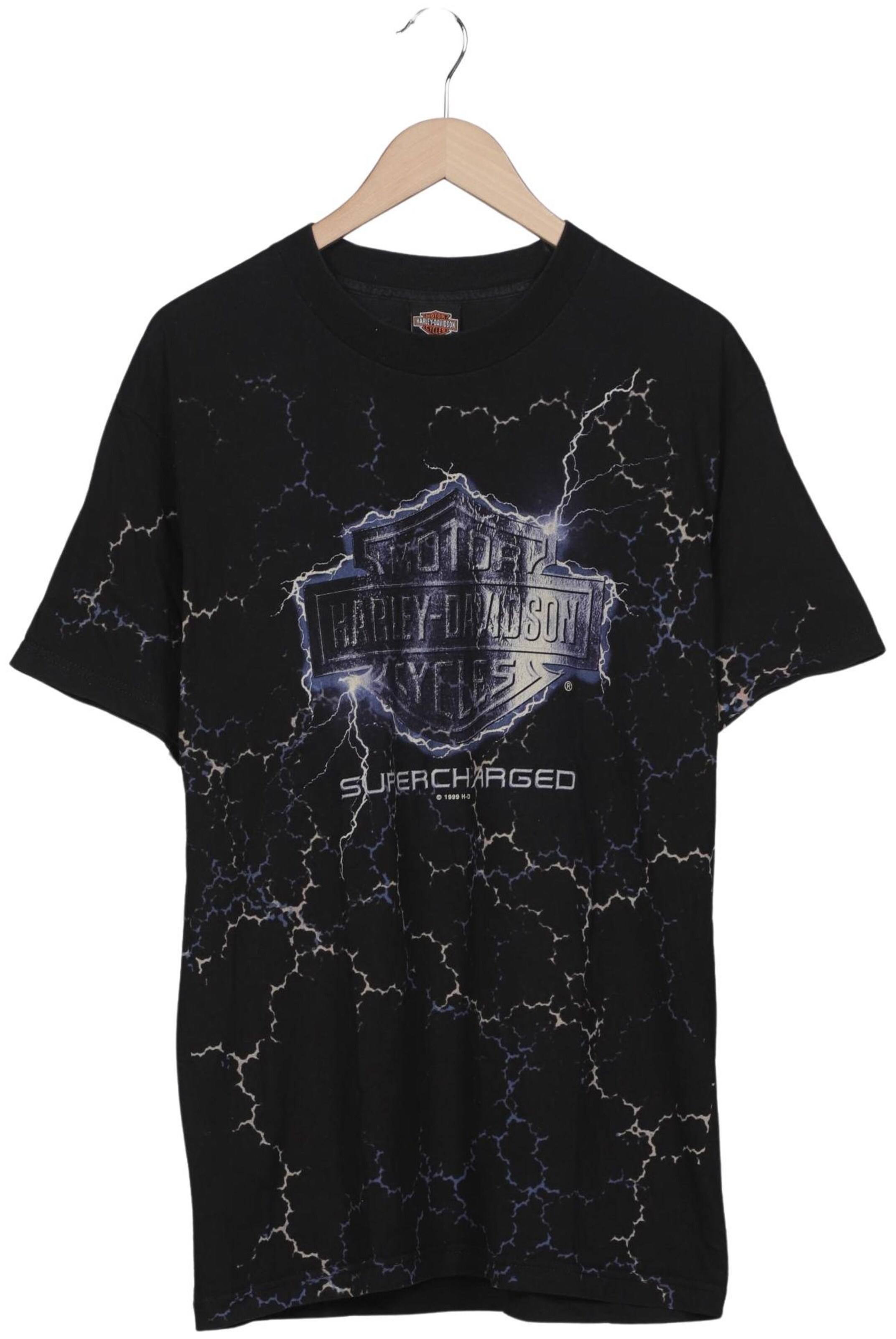 Harley Davidson Shirt in L in Black: front