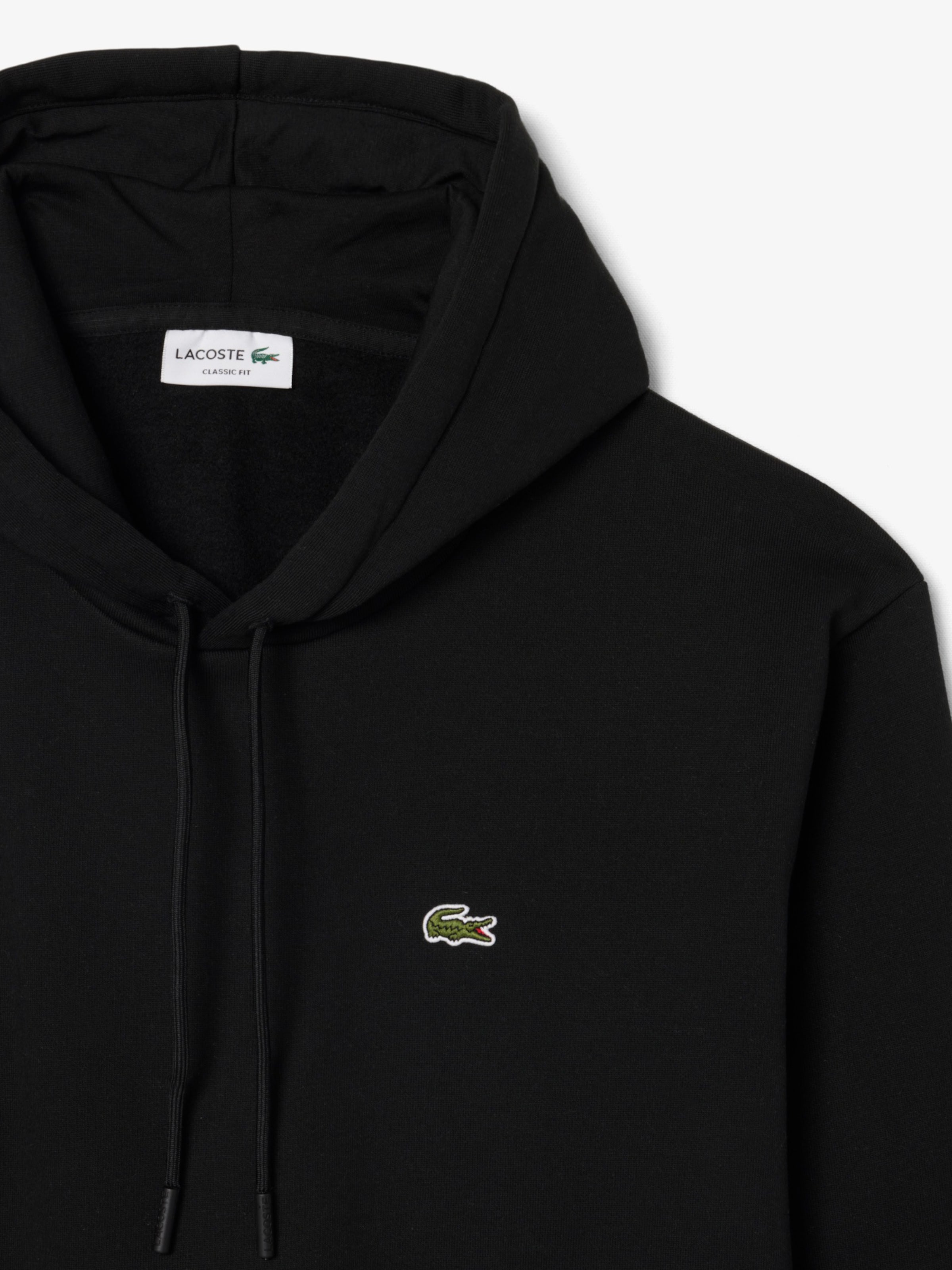 LACOSTE Tréning póló - fekete