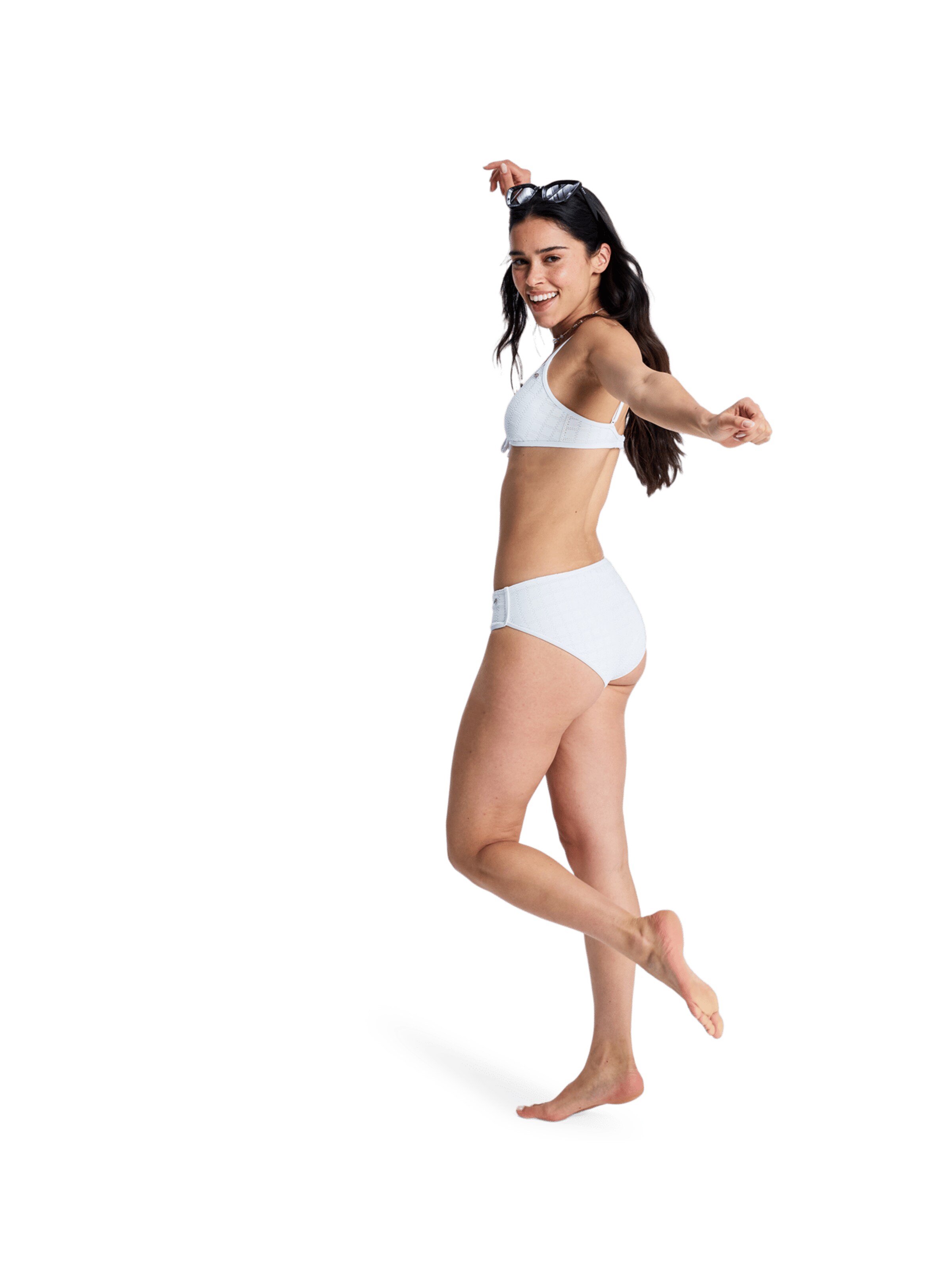 ROXY Bikini Bottoms 'Island' in White