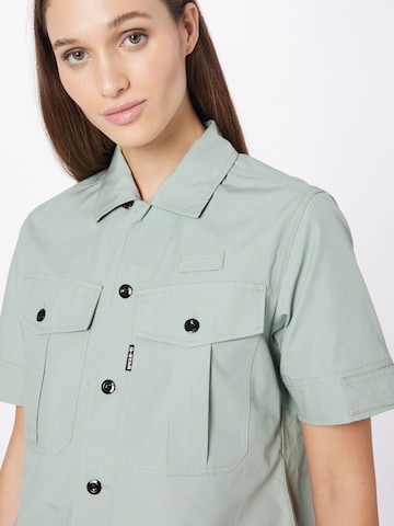 G-Star RAW Bluse 'Officer' in Grün