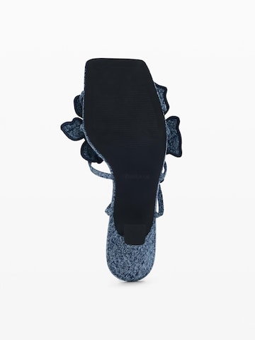 mėlyna Desigual Basutės su dirželiais