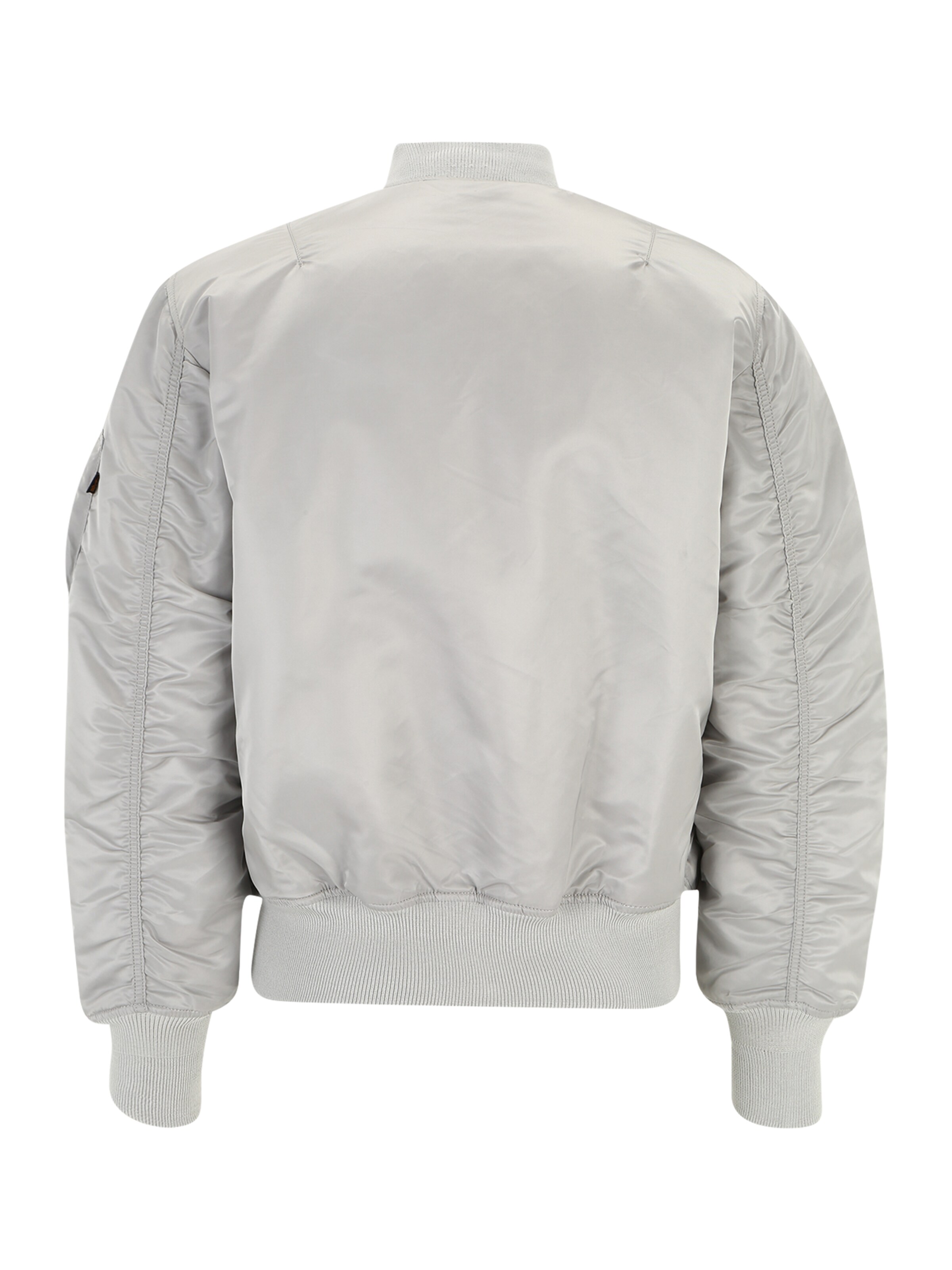 ALPHA INDUSTRIES Демисезонная куртка 'MA-1 Heritage' в Серый