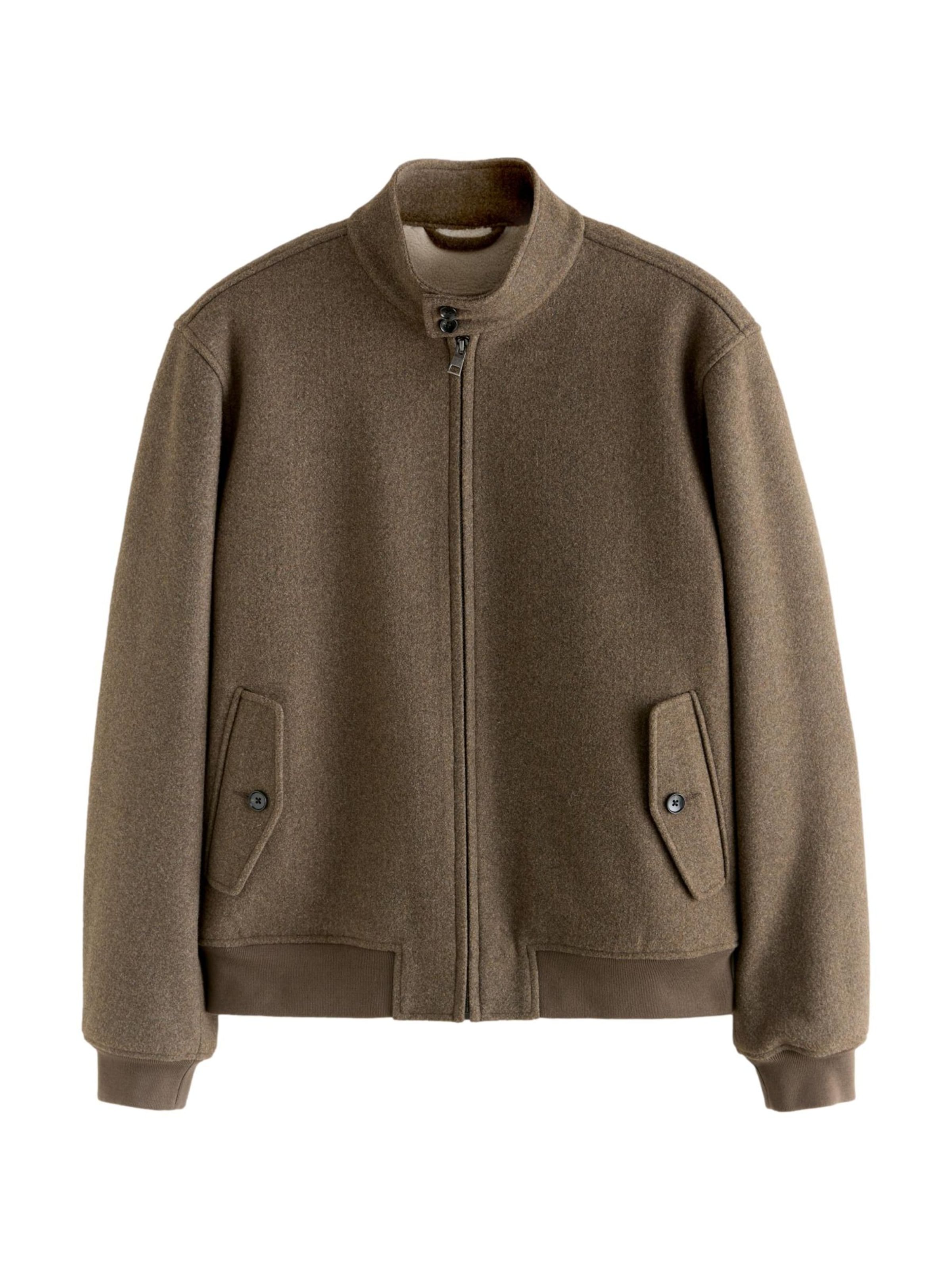 Next Φθινοπωρινό και ανοιξιάτικο μπουφάν σε καφέ: μπροστά