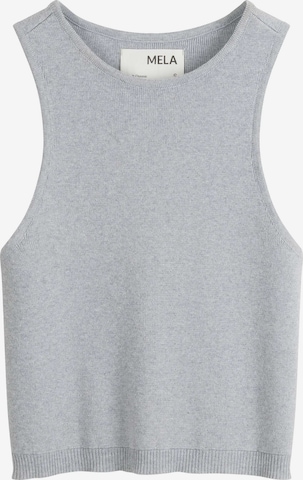 Tops en tricot 'NIKARA' MELA en gris : devant