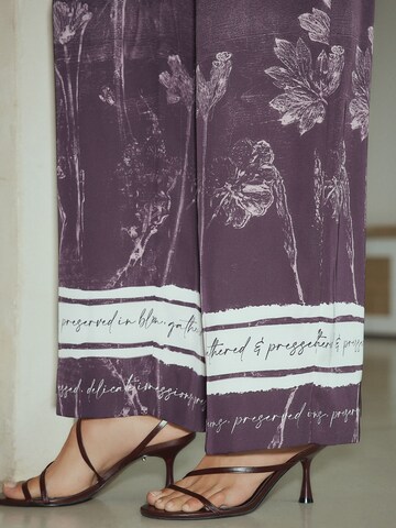 Next Bő szár Nadrág - lila