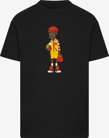 Mister Tee Shirt 'Employee' in Black: front