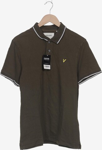 Lyle & Scott Poloshirt L in Grün: predná strana