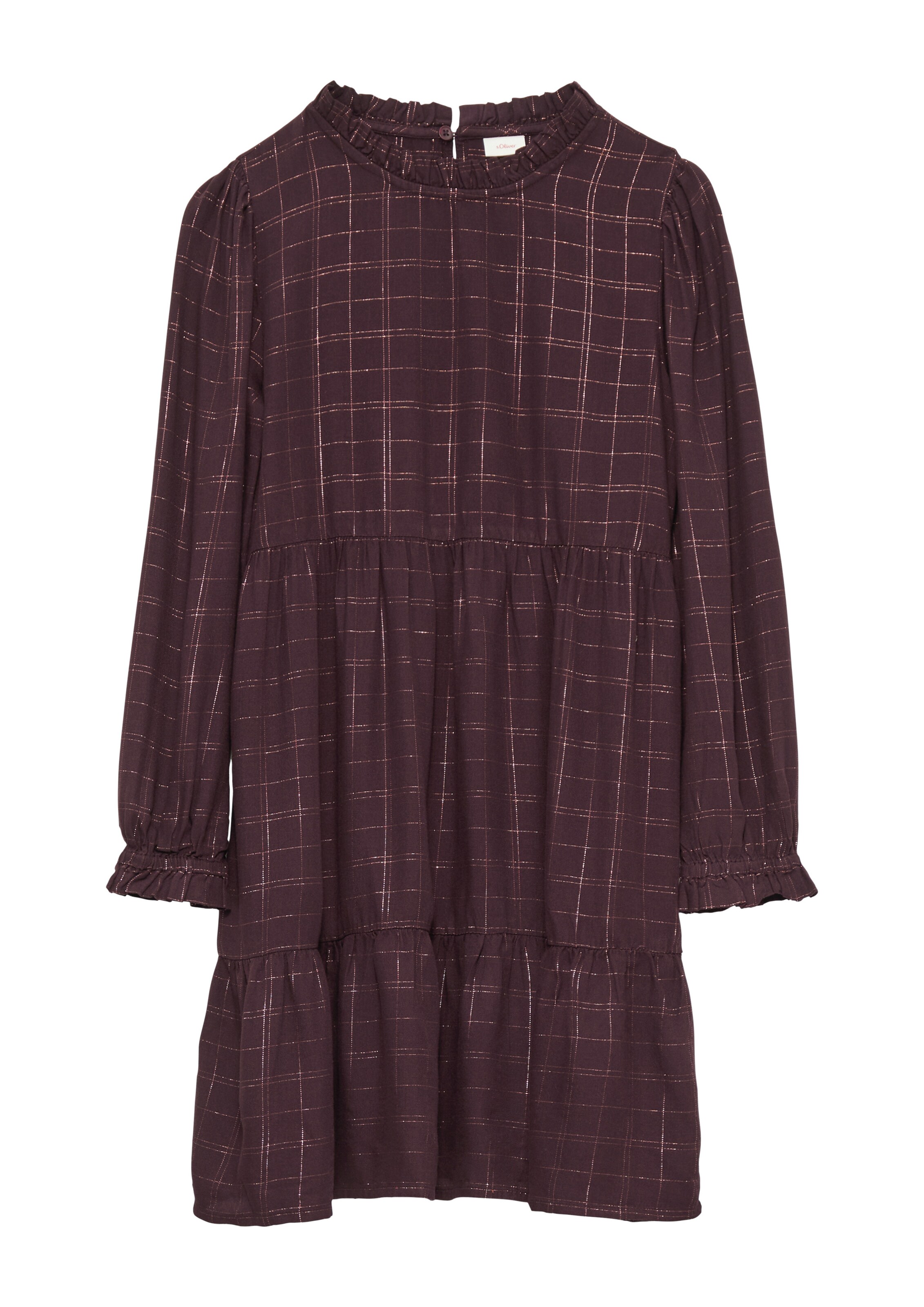 s.Oliver Kleid in Lila: Vorderseite