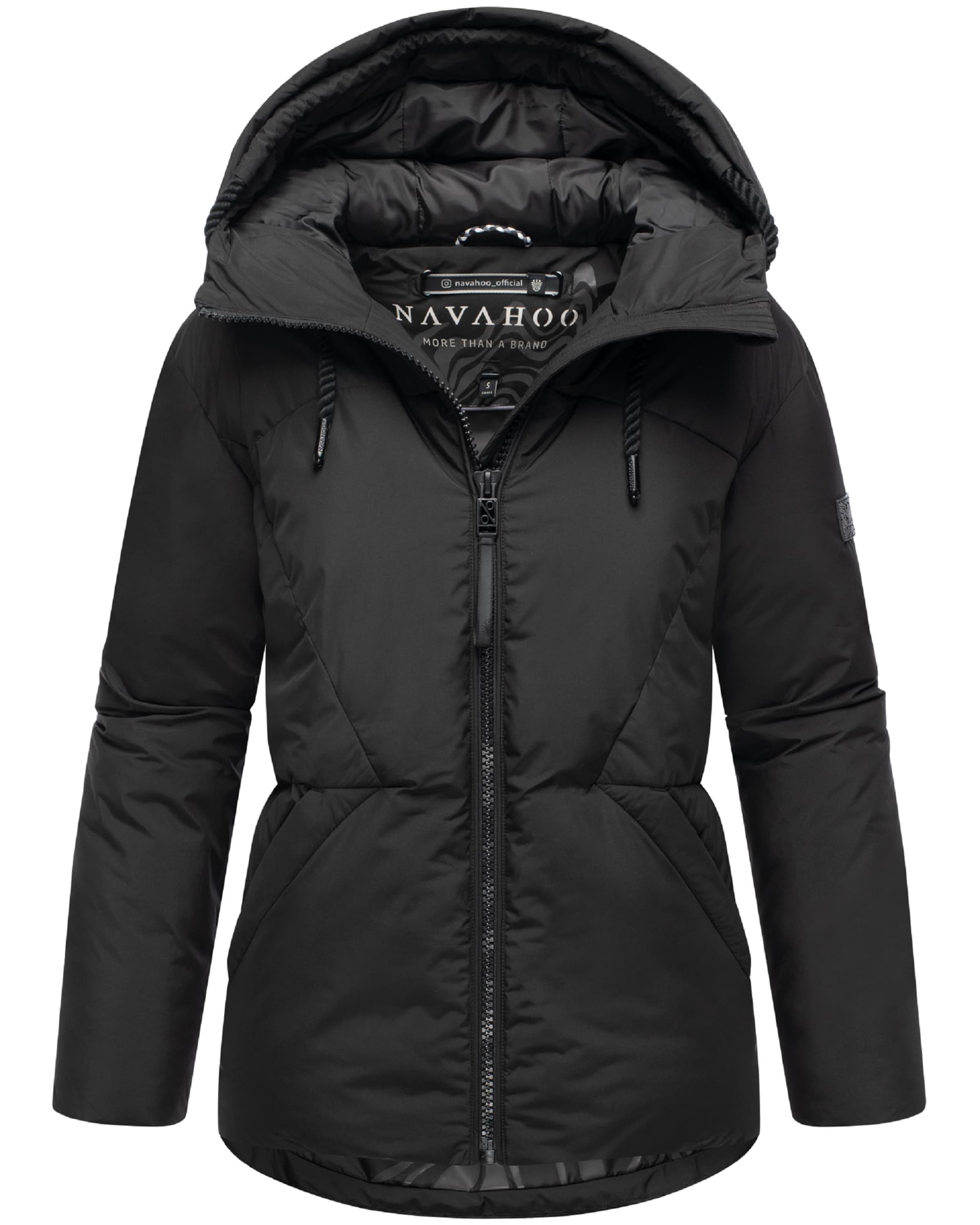 Veste d’hiver 'Pastellzauber 14' NAVAHOO en noir