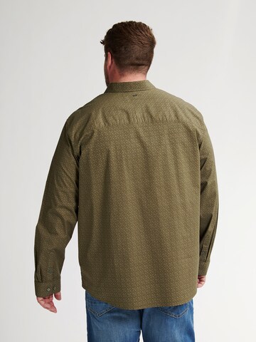 Coupe regular Chemise Petrol Industries en vert