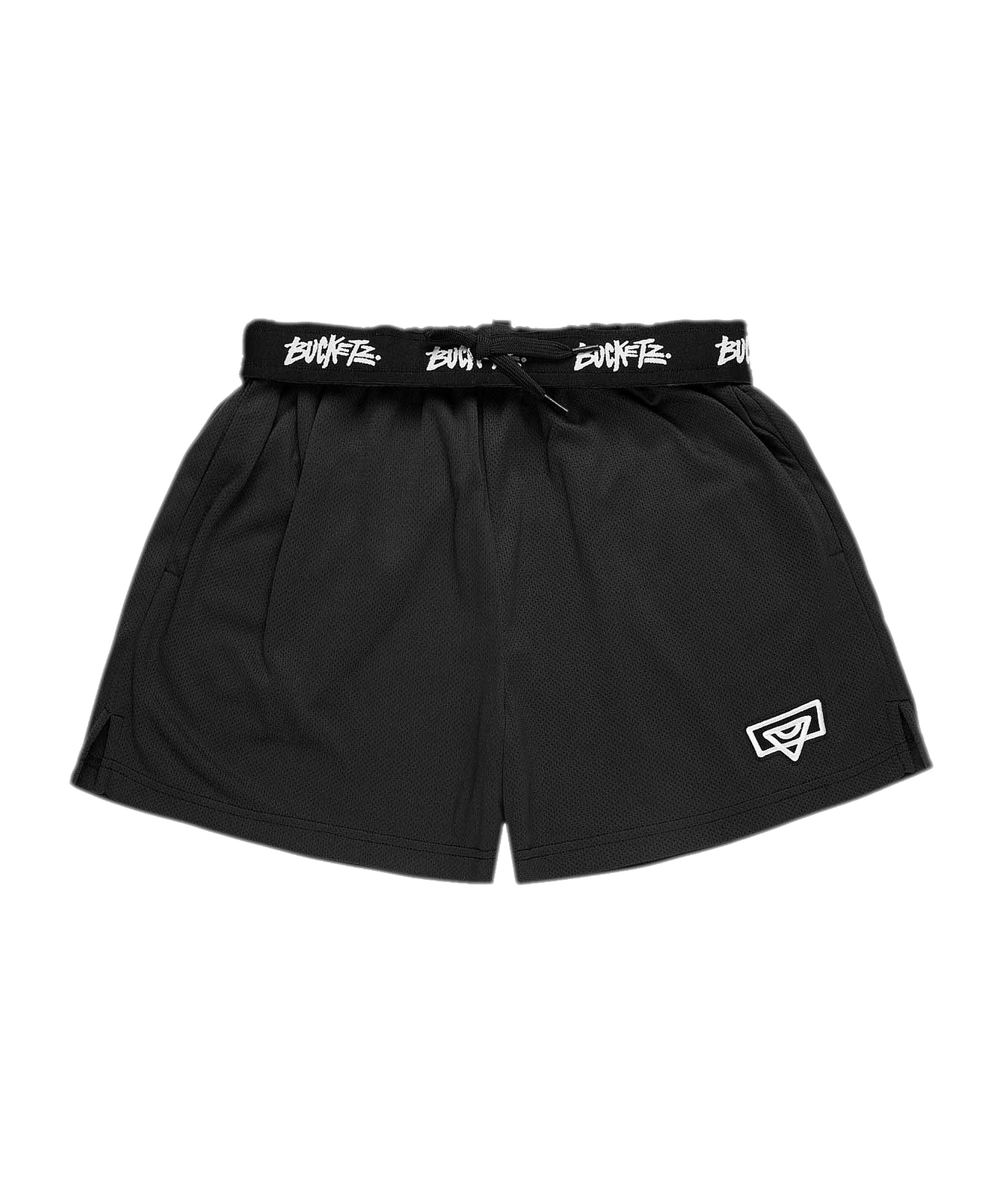 Bucketz Regular Shorts in Schwarz