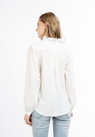 DreiMaster Vintage - Blusa en blanco