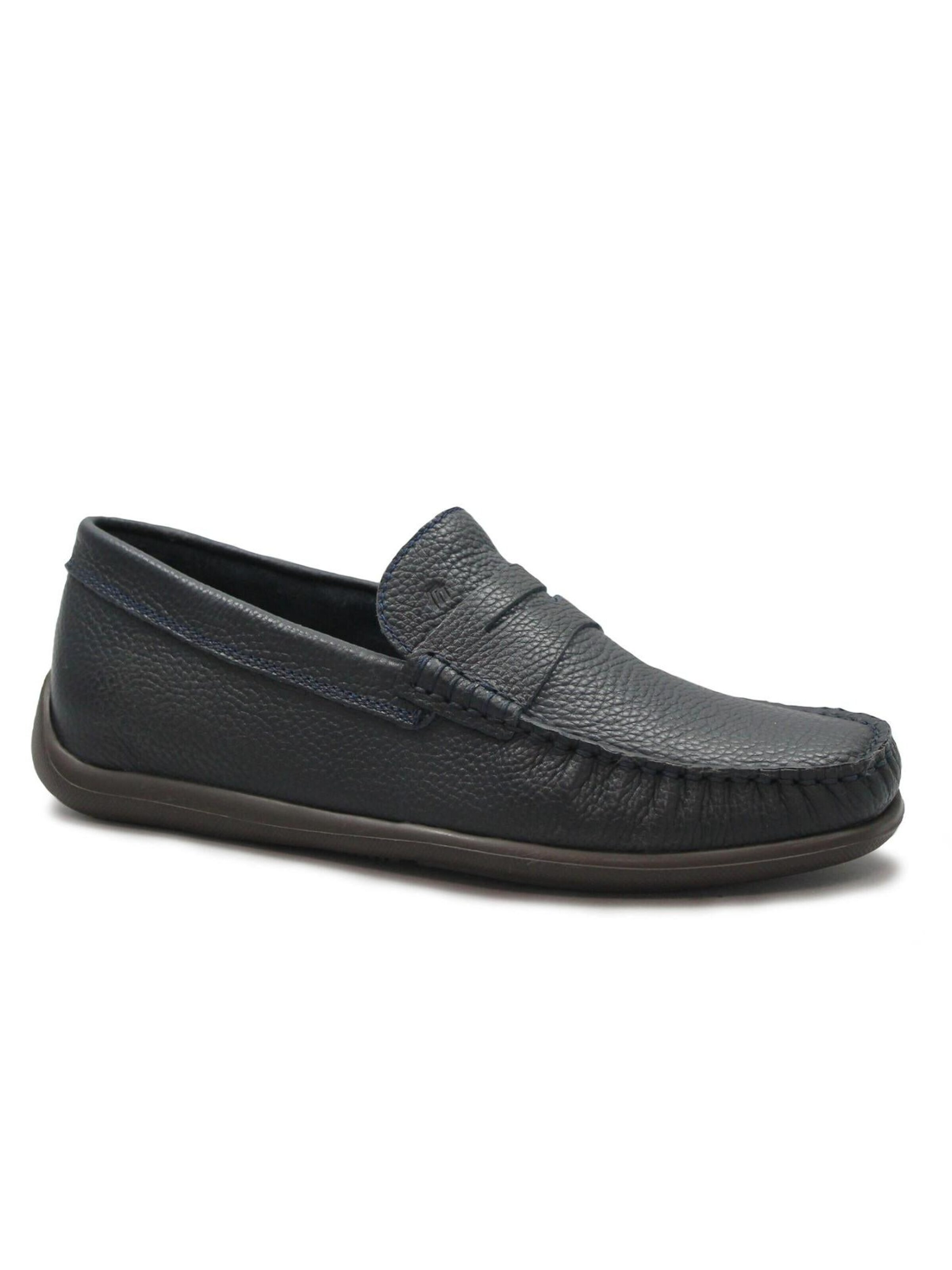 Mocassin Frau en bleu : devant