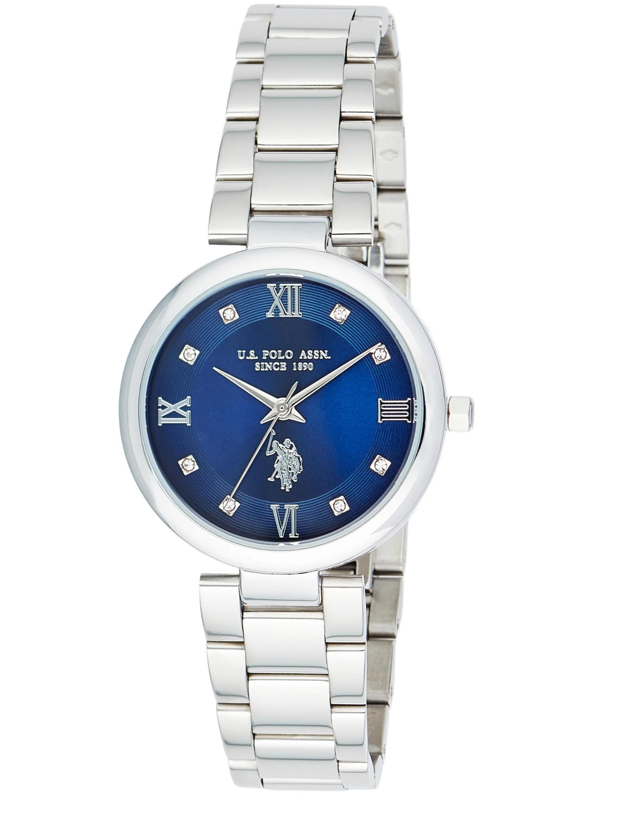 Montre à affichage analogique 'Fanny' U.S. POLO ASSN. en argent : devant