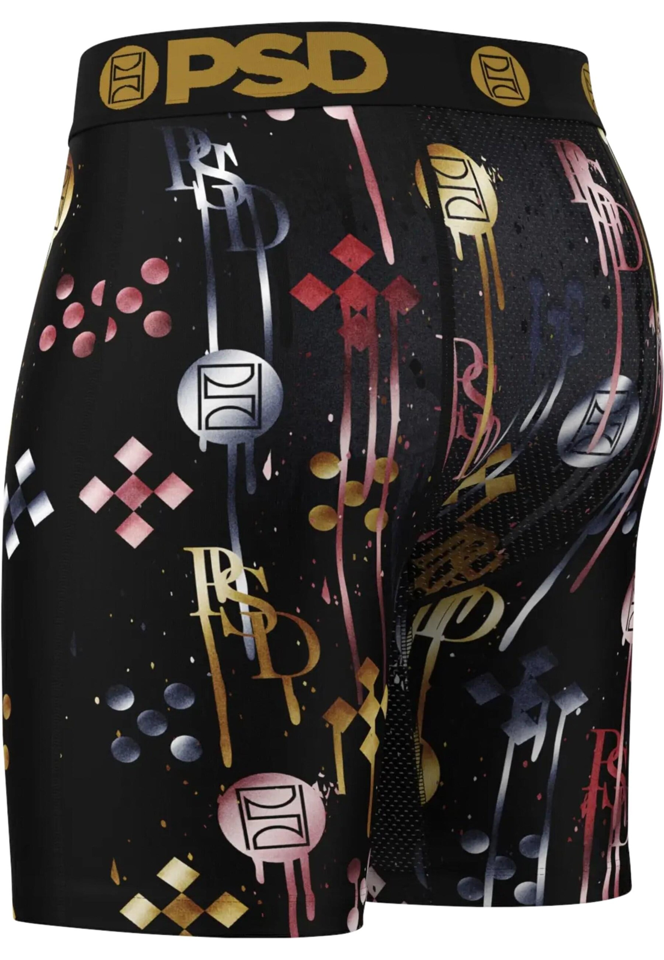 PSD - Boxers 'Darkmetal' em preto