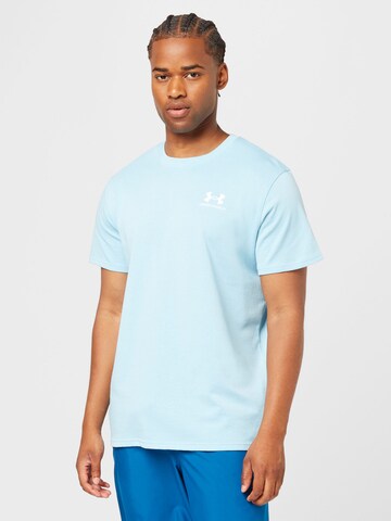 Maglia funzionale di UNDER ARMOUR in blu: frontale