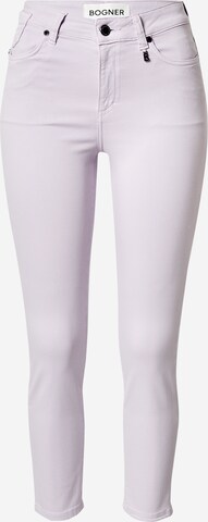 Skinny Pantalon 'JULIE' BOGNER en violet : devant