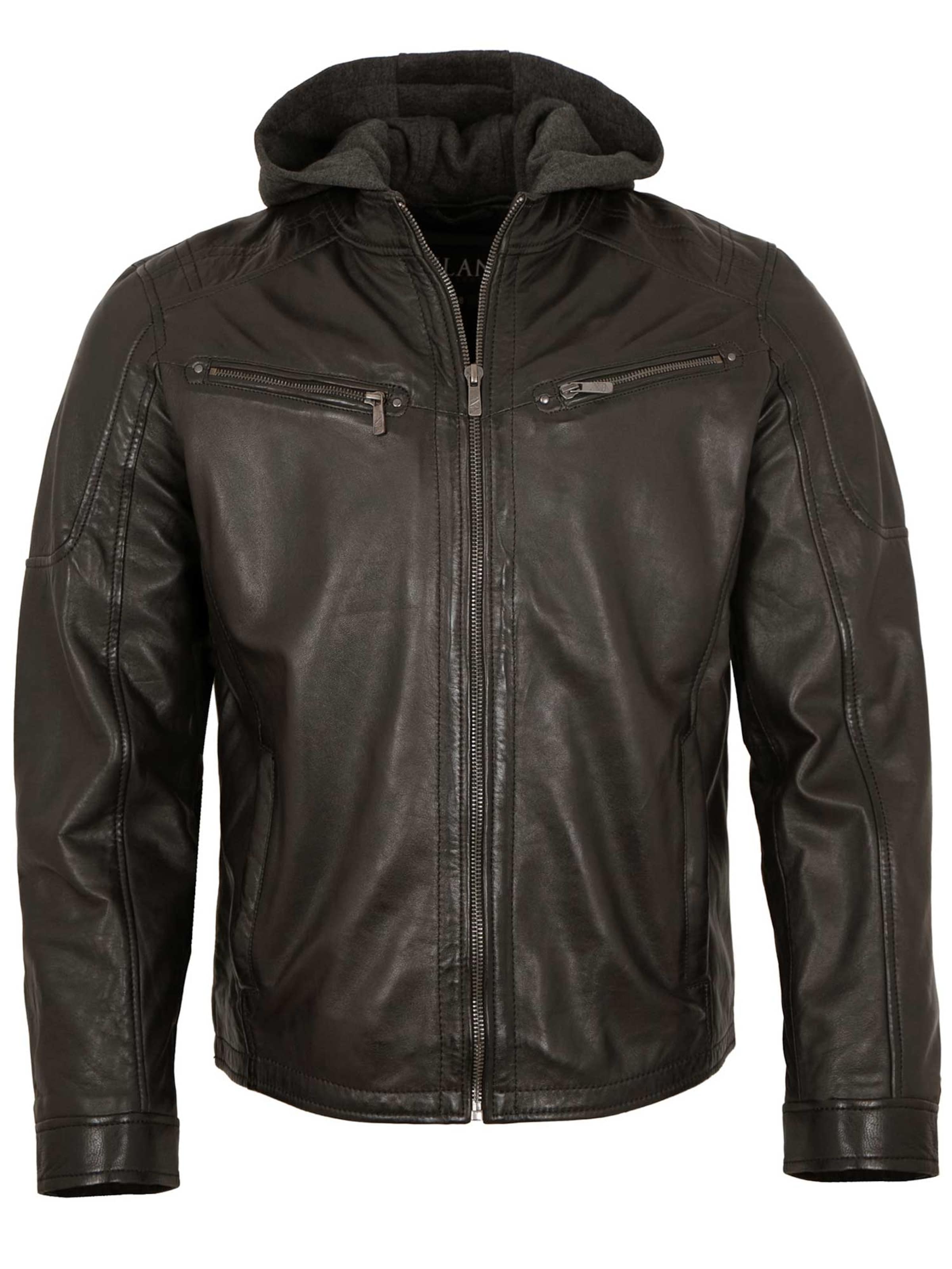 Jilani Between-Season Jacket 'Joan' in Brown: front
