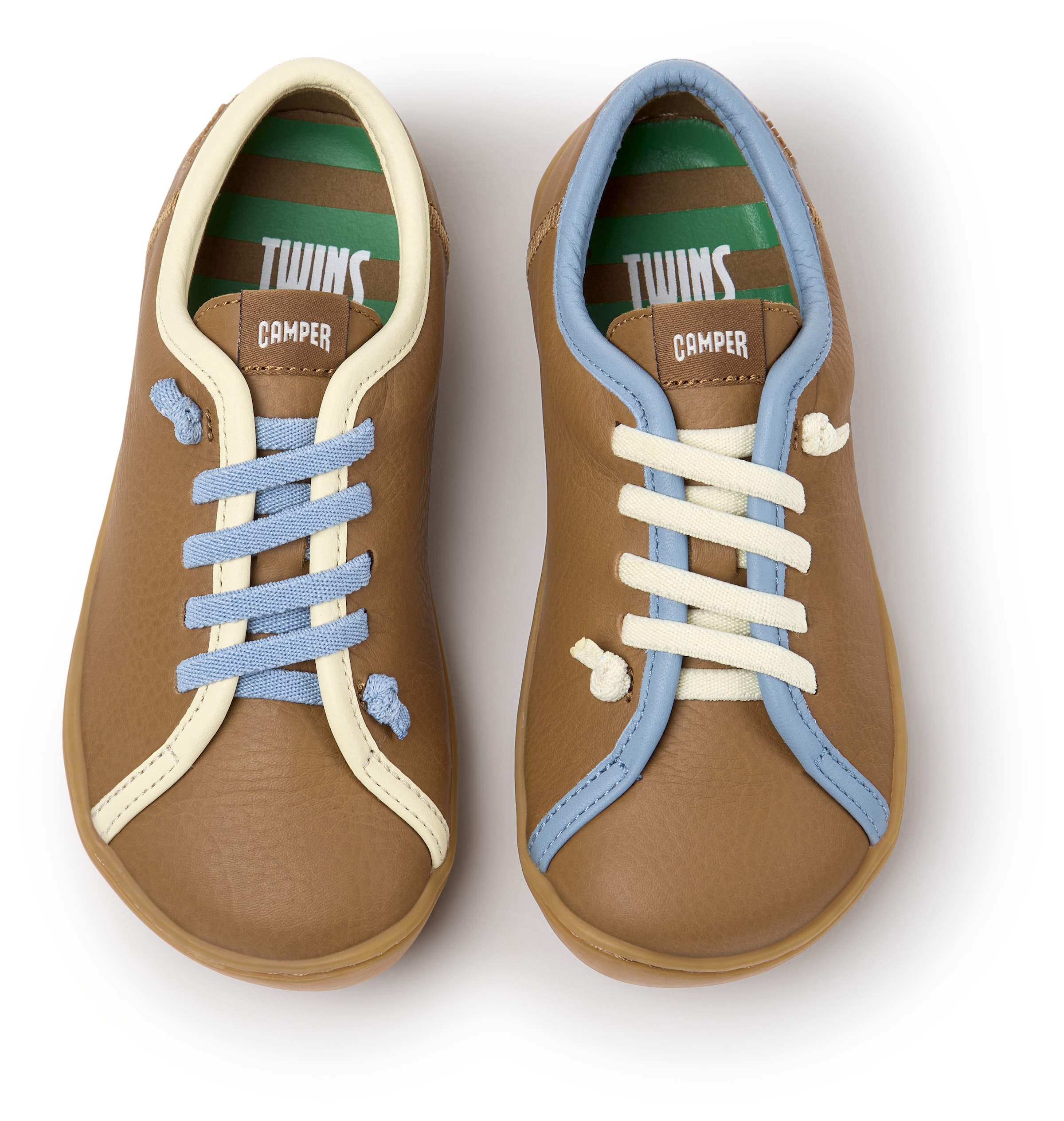 CAMPER Sneakers 'Peu Cami Twins' in Bruin