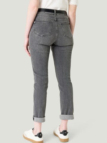 zero Slimfit Jeans 'Seattle' in Grijs