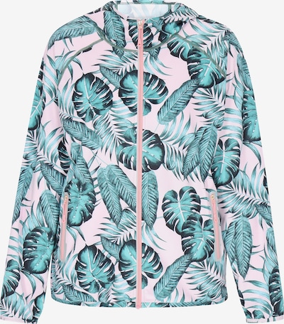 ebeeza Välikausitakki 'Outwear' värissä jade / tummanvihreä / roosa, Tuotenäkymä