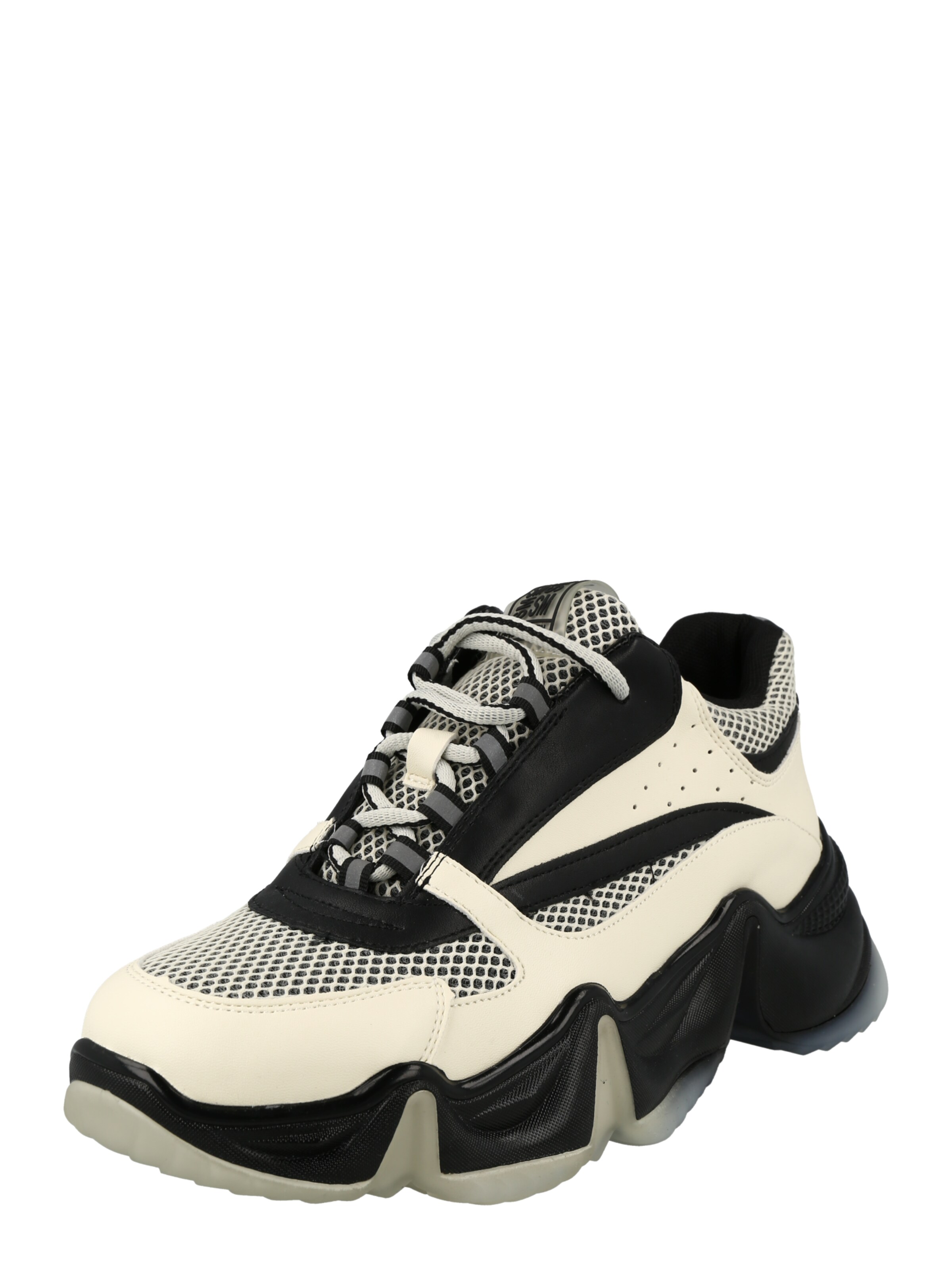 STEVE MADDEN Platform trainers 'City Soul' in 36 in Light beige / Black, Item view