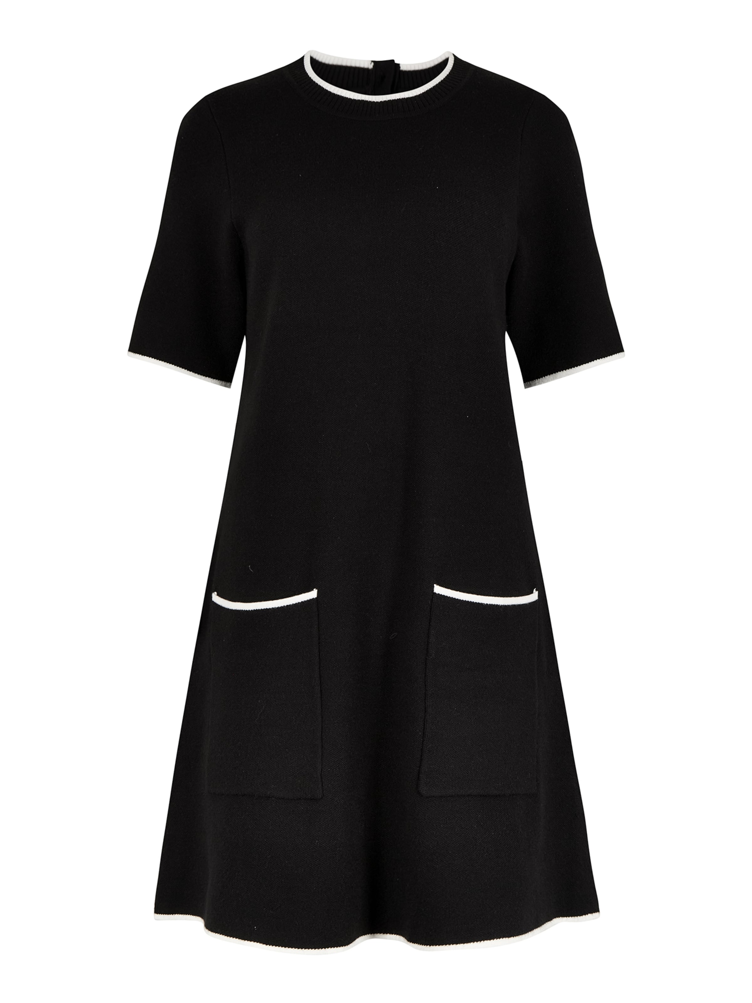 Apricot Dress ' ' in Black: front