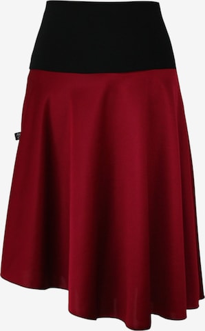 dunkle design Rock 'Abstract' in Rot: Vorderseite