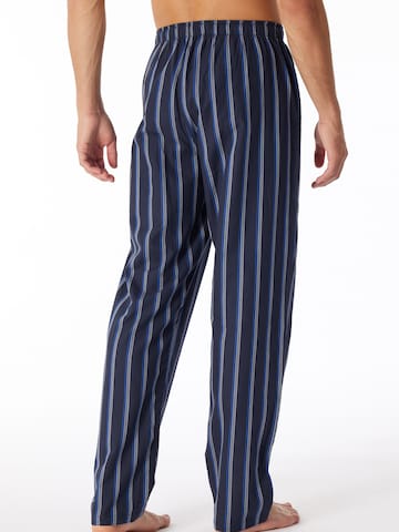 Regular Pantalon de sport ' Mix & Relax ' SCHIESSER en bleu