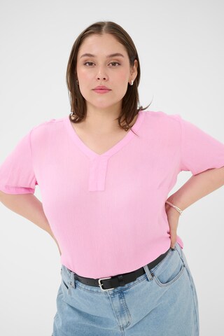 rozā KAFFE CURVE Blūze 'KCami'