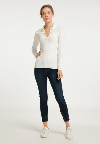 DreiMaster Maritim Sweater in White