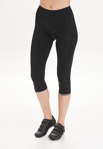 ENDURANCE Skinny Workout Pants 'Juvel' in Black: front