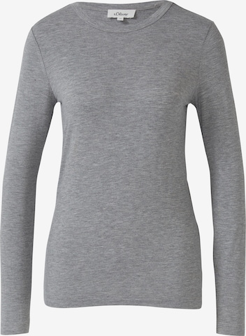 s.Oliver Shirt in Grey: front