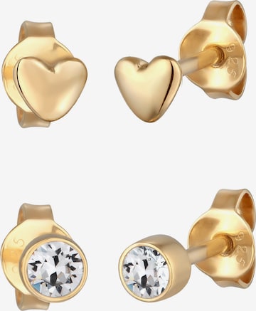 ELLI Earrings in Gold: front