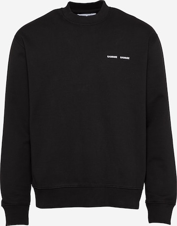 Samsøe Samsøe - Sweatshirt 'Norsbro' em preto: frente