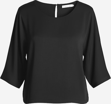 l'amour est bleu Bluse in Schwarz: Vorderseite