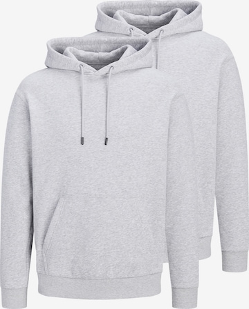 JACK & JONES Sweatshirt 'Bradley' in Grijs: voorkant